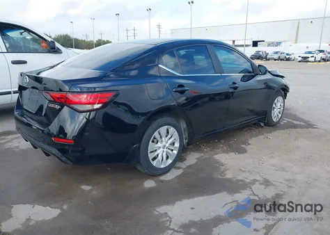 2020 Nissan Sentra S Xtronic Cvt из США, поврежденный, VIN 3N1AB8BV3LY280189